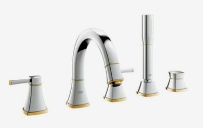 Grohe Grandera Gold 5 Hole Bathroom Set