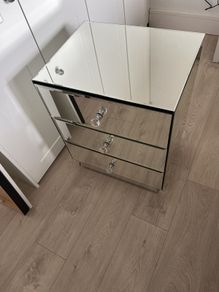 drawers mirror pair