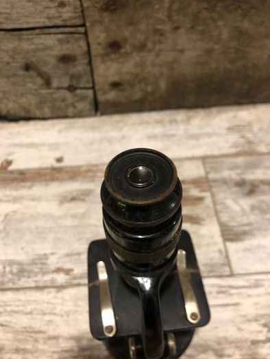 vintage microscope