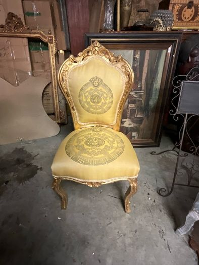 Gold gilt chair