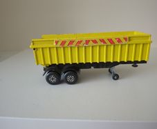 Vintage Matchbox Super Kings K-18 Articulated Tipper Trailer (1973