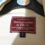 abercrombie fitch small medium cream green polo shirt Image 2