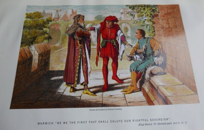 The Library Shakespeare Illustrated by Sir John Gilbert, George Cruikshank & R Dudley - Midpoint Press - Complete Works
