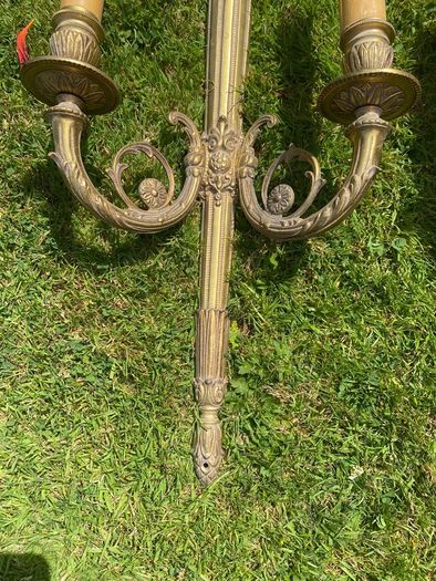 Wall lights Antique Guilt Pair