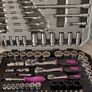 BRAND NEW Multifunction 120Pcs CR-V Auto Repair Tool Box Set Torque Ratchet Wrench Combo Tools Kit Image 7