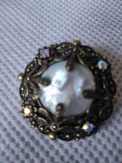 Newbridge silverware brooch