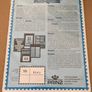 Prinz System No. 6062. 2 Line Sheets. Pack of 10 Brand New. Suitable to display stamps, postcards or banknotes . Image 2
