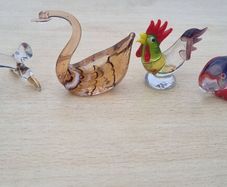 Murano glass small figurines