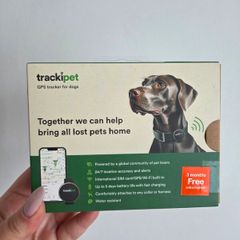Trackipet GPS Tracker for Dogs  Real-Time Safety Pet Tracker
