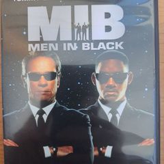Men in Black movie DVDs.