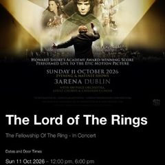 Lord of the Rings concert - 2 tickets