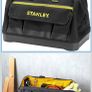 STANLEY Tool Bag with Heavy Duty Plastic Base Image 2