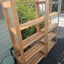Wooden storage shelf x2 Image 4