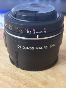 Sony Alpha SAL DT 30mm F2.8 Macro SAM Lens