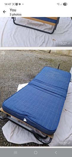 Camping bed