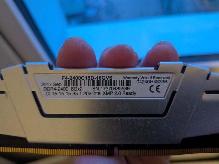 RipJaws 16gb Ram DDR4