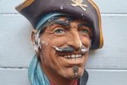 Vintage Legend Products Chalkware Pirate