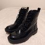 Black Patent Ankle Boots Image 6