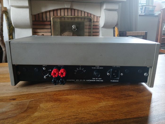QUAD 405 Vintage Stereo Power amplifier 1976 100 Watts England first batch low serial