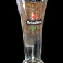 Pristine Vintage Heineken Pilsner Glass Gold Rim Image 7