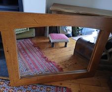 Solid Reclaimed Wood Mirror