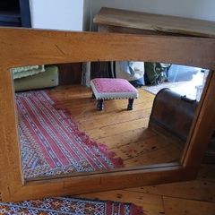Solid Reclaimed Wood Mirror