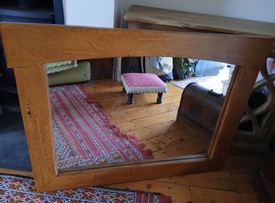 Solid Reclaimed Wood Mirror