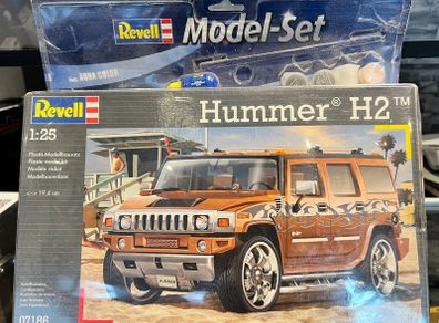 the Revell 07186 Hummer H2 1:25 scale plastic model kit.