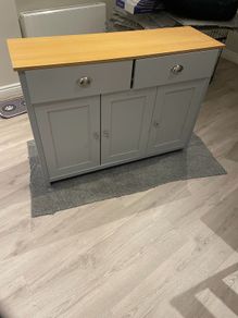 grey cabinet