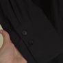 Classic Black Long Sleeve Button-Down Shirt - Size S/M Image 4
