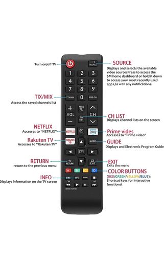 Samsung smart tv remote