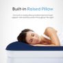 Luxury King Size Air Bed - Elevated Inflatable Air Mattress, Electric Built-in Pump, Raised Pillow & Structured I-Beam Technology, Height 56cm (FREE POSTAGE) Image 5