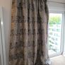 Pair of Extra Long Curtains + tie-backs (250cm Drop x 229cm Wide) Image 5