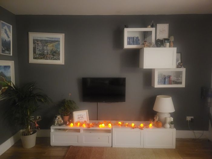 Display and storage unit