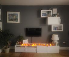 Display and storage unit