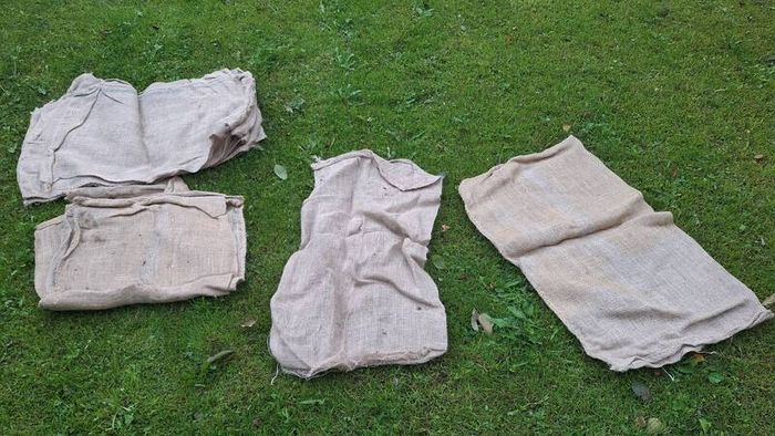 Hessian sacks