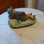 Figurine  man and his dog. Image 2