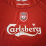Liverpool Jersey. Official Reebok Mens Home Jersey From Season 2002 To 2004. Authentic Original From 2002. Not A Modern Day Remake. Image 7