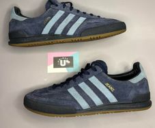 Premium Adidas Jeans Navy Blue Suede