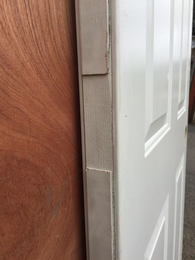 External insulated door