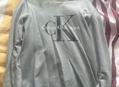 Men's Calvin Klein Jumper Grey