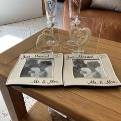 Wedding Glasses, Frames & Ornaments