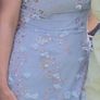 Oh Polly embellished Corset Mini Dress in Sky Blue Image 9