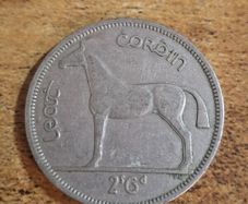 Ireland 1959, Half Crown / 2 Shillings 6 Pence Coin - free standard postage