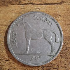 Ireland 1959, Half Crown / 2 Shillings 6 Pence Coin - free standard postage