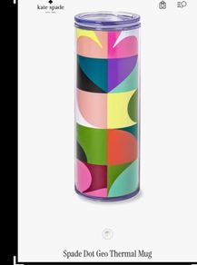 Kate Spade Dot Geo Thermal Mug