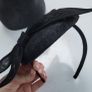 COAST black bow head-piece - Free Size - Rrp 95 Image 3
