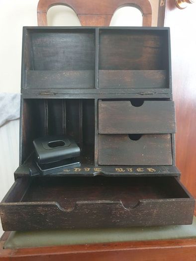 Antique Letter Writing Box