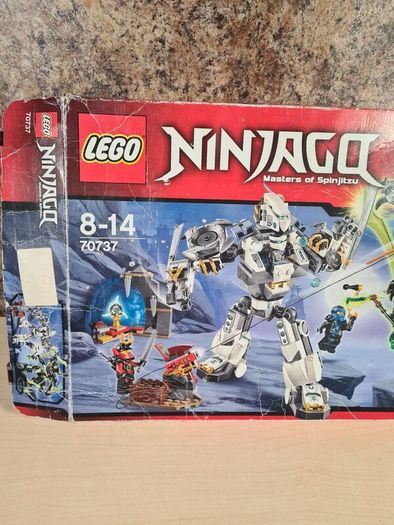 Lego Ninjago 70737 Titan Mech Battle Incomplete With Box And Instructions