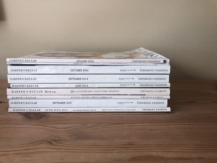 Harper's Bazaar Magazines - 8 Issues